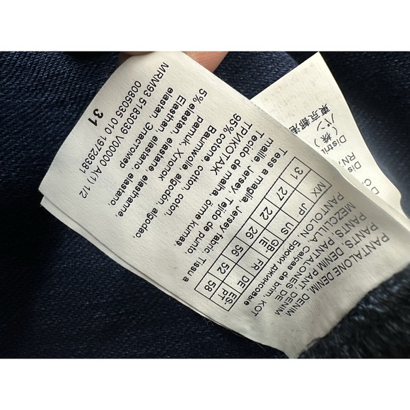 Marina Rinaldi Sport‎ Jeans Women's Size 31 (US 22) Wonder Blue Denim Plus New - Picture 5 of 13